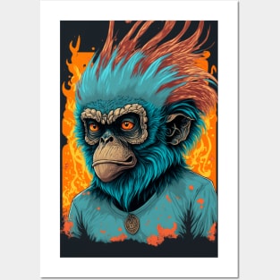 Angry Monkey Posters and Art